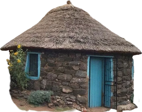 stone hut