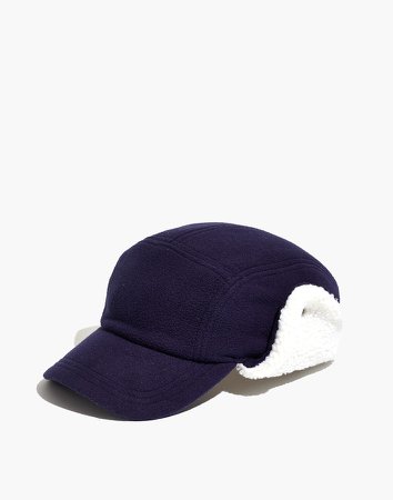 Fleece Baseball Trapper Hat