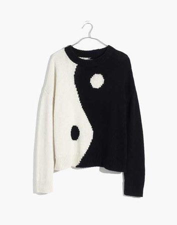 Yin-Yang Pullover Sweater