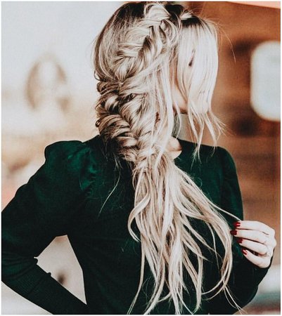 Brown & Blonde Ombre Side Braid