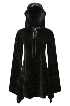 Velvet Witch Hood Dress [B] | KILLSTAR