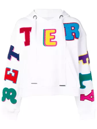 Mira Mikati Better Fly embroidered hoodie