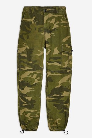 PETITE Combat Camouflage Trousers | Topshop