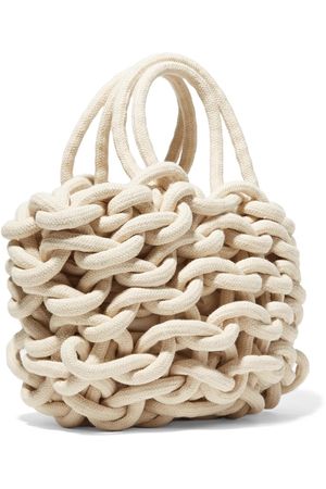 alienina woven cotton bucket bag - Google Search