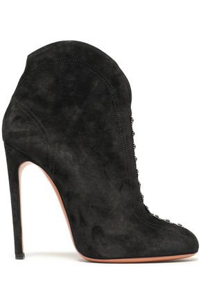 Suede ankle boots | ALAÏA | Sale up to 70% off | THE OUTNET