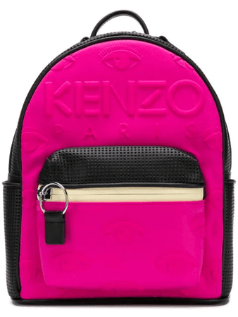 Kenzo Fuchsia Large Kombo Backpack In Pink | ModeSens