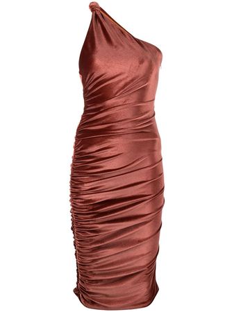 ALIX NYC Celeste Asymmetrical Midi Dress - Farfetch