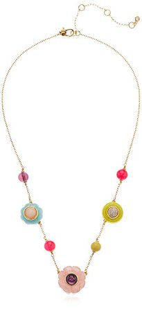 Amazon.com: Kate Spade New York Women's Confection Necklace Multi One Size: Clothing