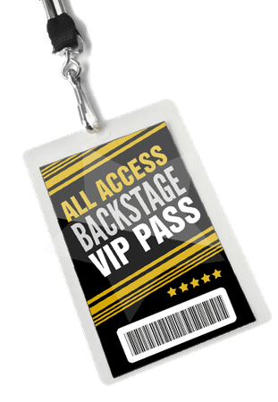 backstage pass