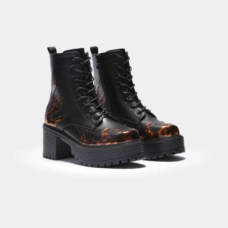 *clipped by @luci-her* Crush Flame Rock Boots | Koi