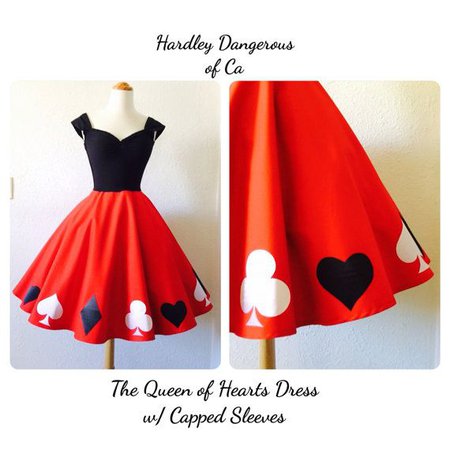 Modern Queen of Hearts Dress #2