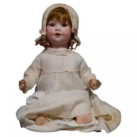 Antique German Bisque Doll 971 A 2 M Armand Marseille, Ric#004 For Sale at 1stDibs