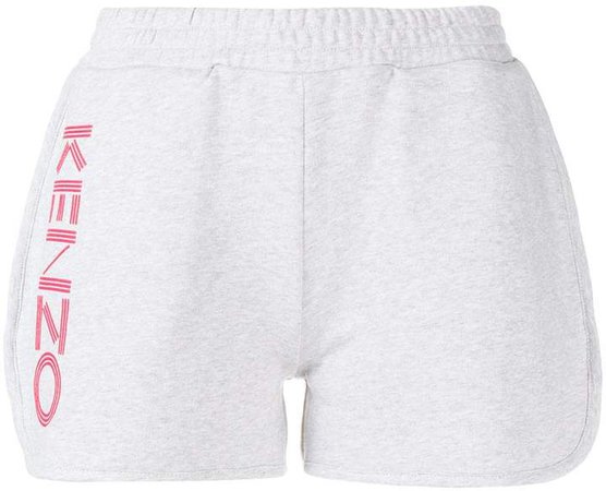 logo fitted shorts