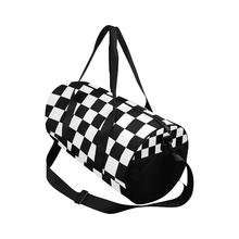 Black White Checkered Duffle Bag (Model 1679) – Rockin Docks Deluxephotos