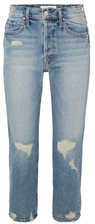 distressed Jeans