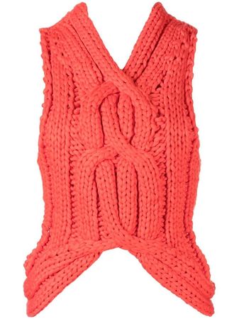 Dion Lee cable-knit mock-neck Jumper - Farfetch