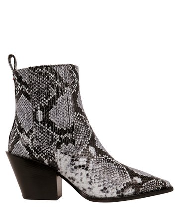 Aeyde | Kate Python-Embossed Booties | INTERMIX®