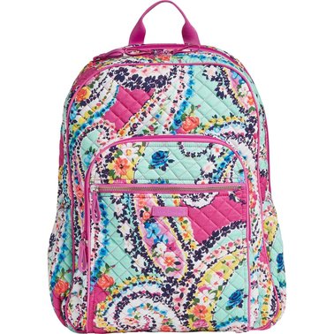 Vera Bradley Iconic Campus Backpack, Wildflower Paisley | Shop By Pattern | Shop The Exchange