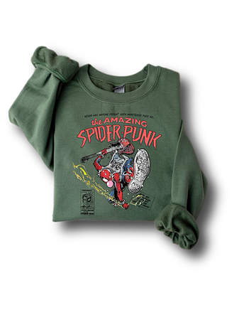 Spider-Punk sweater sweatshirts top