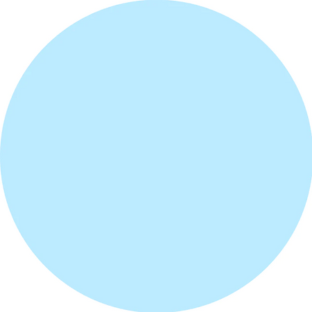 light blue circle