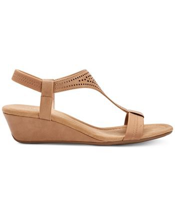 Alfani Women's Step 'N Flex Vacanzaa Wedge Sandals, Created for Macy's & Reviews - Sandals - Shoes - Macy's