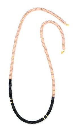 black and blush necklace - Google Search