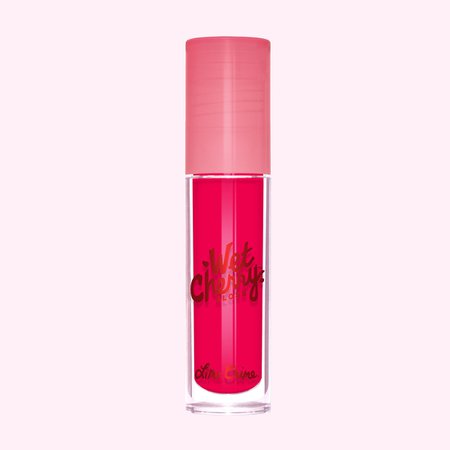 Cherry Pie Bright Pink Red Shiny Liquid Lip Gloss - Lime Crime