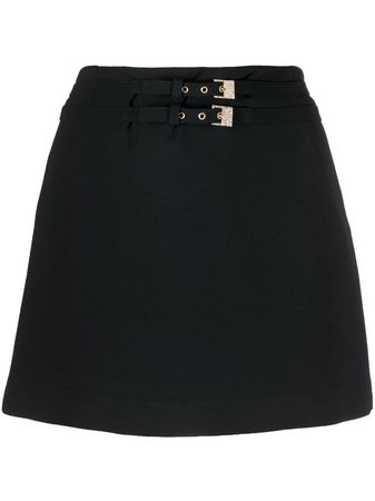 Blumarine Belted Mini Skirt - Farfetch