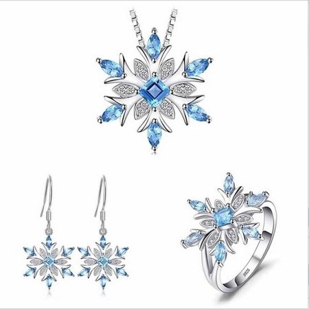 ​​silver snowflake necklace - Google Search