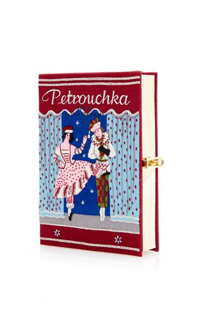 Petrouchka Book Clutch by Olympia Le-Tan | Moda Operandi