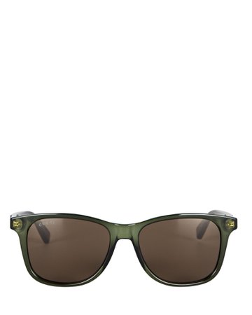 Gucci Oversized Rectangular Sunglasses | INTERMIX®