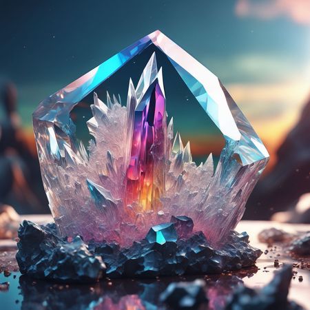 crystal 🔮 rainbow 🌈 ✨️
