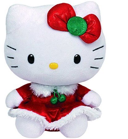 Hello Kitty - Christmas Dress Plush - TY Beanie