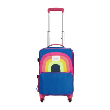 Mini Logan Suitcase, Rainbow - Kids Boy Accessories Bags - Maisonette
