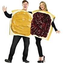 Adult Peanut Butter and Jelly Costume Standard