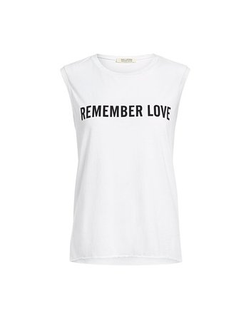 Remember Love Muscle Tank