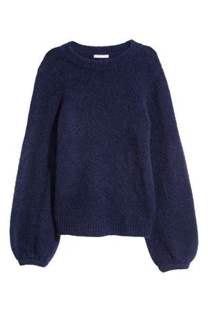 Dark blue sweater
