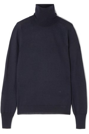 Victoria Beckham | Merino wool turtleneck sweater | NET-A-PORTER.COM