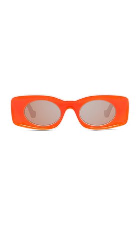 Paula's Ibiza Square-Frame Acetate Sunglasses by Loewe | Moda Operandi
