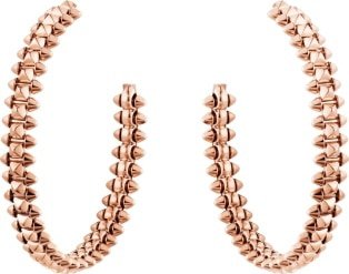 CRB8301416 - Clash de Cartier earrings Small Model - Pink gold - Cartier