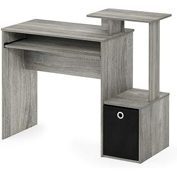 Amazon.com: Furinno Econ Multipurpose Home Office Computer Writing Desk, French Oak Grey : Everything Else