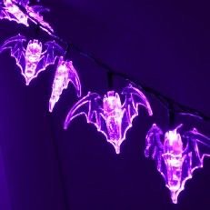 purple bat lights