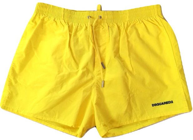 D2 shorts yellow