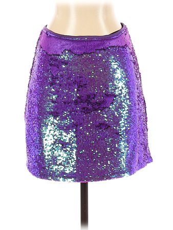 Wild Fable Sequined Purple Formal Skirt Size XS - 53% off | thredUP