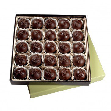 Gourmet Rum Ball Truffles Gift Box - Morkes Chocolates