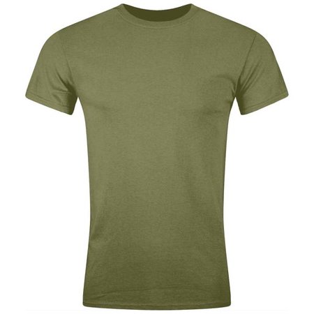 army green t-shirt