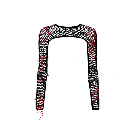 Black Fishnet Sleeves with Blood Beading 2 (Dei5 edit)