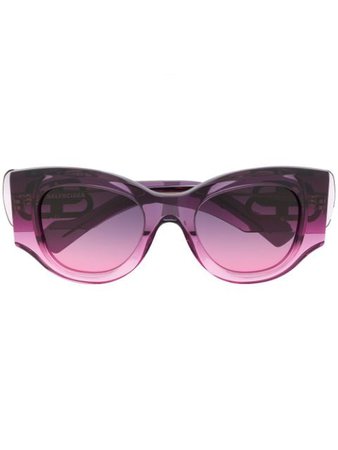 Balenciaga Eyewear Paris Cat eye-frame Sunglasses - Farfetch