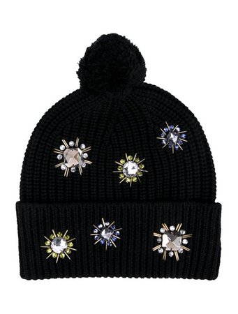 Markus Lupfer Embellished Wool Beanie - Accessories - W4M21566 | The RealReal