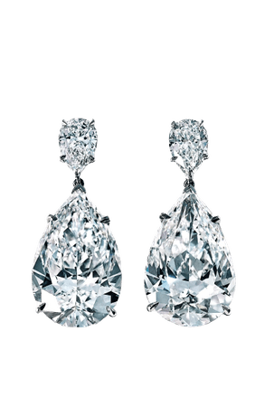 Tiffany & Co pear earring